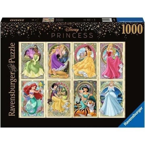 Puzzle 1000 Księżniczka Art Nouveau Ravensburger