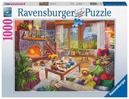 Puzzle 1000 Przytulny pokój Ravensburger