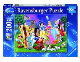 Puzzle 200 Disney. Ulubione postacie z bajek XXL Ravensburger