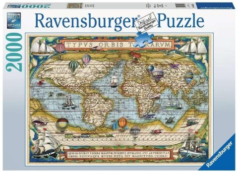 Puzzle 2000 Dookoła świata Ravensburger