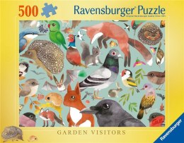 Puzzle 2D 500 Mieszkańcy ogrodów Ravensburger