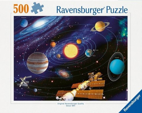 Puzzle 2D 500 Układ słoneczny Ravensburger