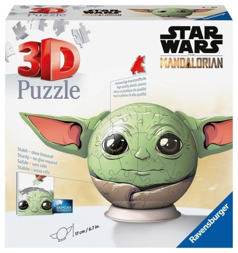 Puzzle 3D 72 Star Wars Grogu Kula Ravensburger