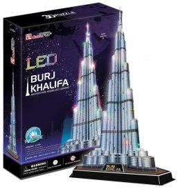 Puzzle 3D Burj Khalifa LED Cubic Fun