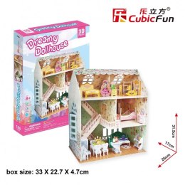 Puzzle 3D Dreamy Domek dla lalek Cubic Fun