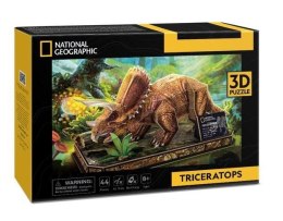 Puzzle 3D National Geographic Triceratops Cubic Fun