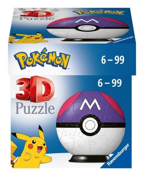 Puzzle 3D Pokemon Master Ball Ravensburger