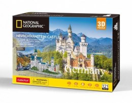 Puzzle 3D Zamek Neuschwanstein Cubic Fun