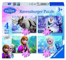 Puzzle 4w1 Kraina Lodu Ravensburger