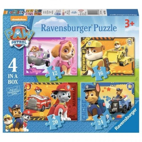 Puzzle 4w1 Psi Patrol Ravensburger