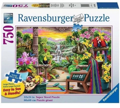 Puzzle 750 Odpoczynek w tropikach Ravensburger