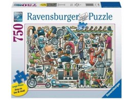 Puzzle 750 Piękne podwórko Ravensburger