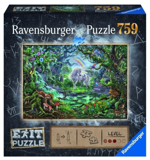 Puzzle 759 EXIT Jednorożec Ravensburger