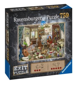 Puzzle 759 EXIT Studio artysty Ravensburger