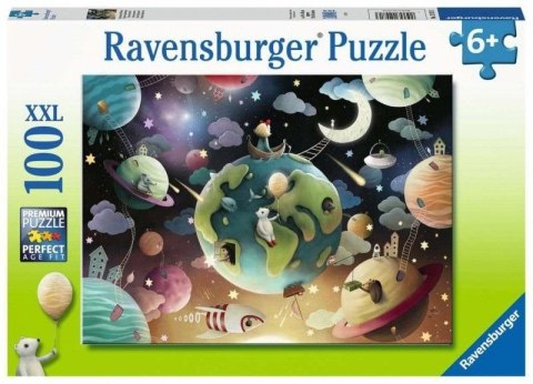 Puzzle XXL 100 Kosmiczny plac zabaw Ravensburger