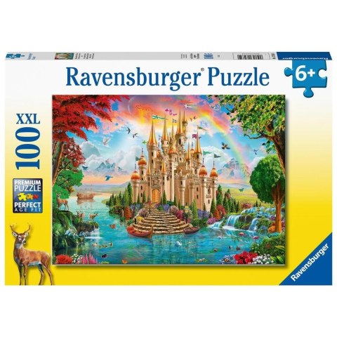 Puzzle XXL 100 Tęczowy zamek Ravensburger