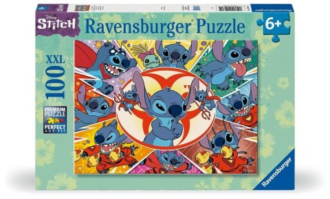 Puzzle dla dzieci 2D 100 Disney Stitch Ravensburger