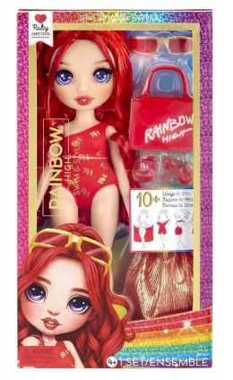 Rainbow High Swim&Style Fashion Doll - Ruby MGA