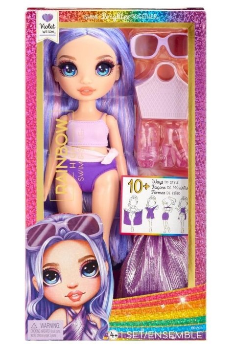 Rainbow High Swim&Style Fashion Doll - Violet MGA