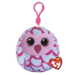 Squish-a-Boos Pinky - sowa 8,5cm brelok TY