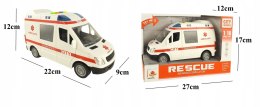 AUTO AMBULANS KARETKA OTWIERANE DRZWI 1:16 WY590A LUXMA