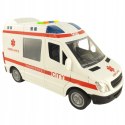 AUTO AMBULANS KARETKA OTWIERANE DRZWI 1:16 WY590A LUXMA