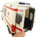 AUTO AMBULANS KARETKA OTWIERANE DRZWI 1:16 WY590A LUXMA