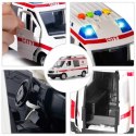 AUTO AMBULANS KARETKA OTWIERANE DRZWI 1:16 WY590A LUXMA