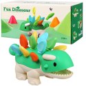 Sorter układanka dinozaur Montessori kolory S2055A LUXMA