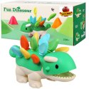 Sorter układanka dinozaur Montessori kolory S2055A LUXMA