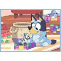 Puzzle 4w1 Bluey i jego świat 3+ Trefl 34637 TREFL