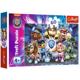 Puzzle Trefl Psi Patrol 60 el. Przygody Bohaterów Miasta 17385 TREFL