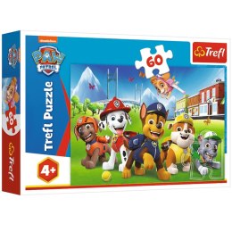 Puzzle Trefl Psi patrol 60 el. Psi Patrol na polanie 17375 TREFL