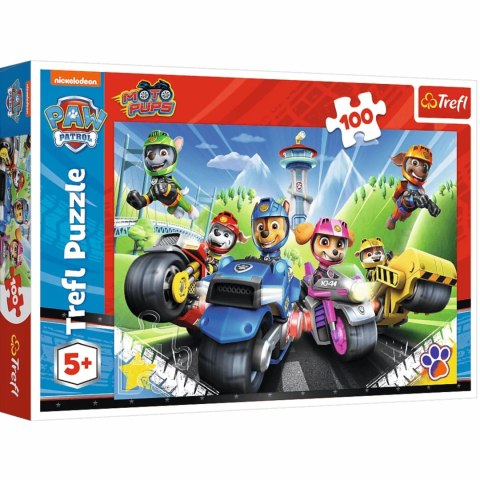 Puzzle Trefl puzzle 100 elementów Ekipa Na Motorach 16430 TREFL