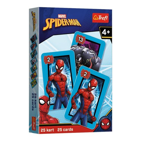 Karty Piotruś Spiderman Disney Marvel +4 Trefl 08498 TREFL