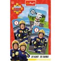 Karty Piotruś Strażak Sam Fireman Sam +4 Trefl 08505 TREFL