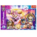 Puzzle 5+ Psi Patrol 100 el. Poznaj Mighty Pups Trefl 16460 TREFL