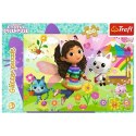 Puzzle Koci Domek Gabi 100 elementów Brokatowa Gabi Trefl 14832 TREFL