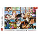 Puzzle Kocia Rodzina Koty 500 elementów Trefl 37425 TREFL