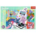 Puzzle Lilo & Stitch 100 el. Wspomnienia Lilo & Stitch Trefl 16473 TREFL