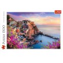 Puzzle Widok na miasteczko Manarola Włochy 1500 elementów Trefl 26137 TREFL