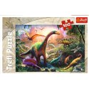 Puzzle dinozaury 100 elementów Świat dinozaurów Trefl 16277 TREFL