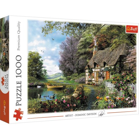 Puzzle krajobraz uroczy zakątek 1000 elementów Trefl 10297 TREFL