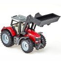 Siku Traktor Massey Ferguson z przednią ładowarką metal model S1484 TREFL