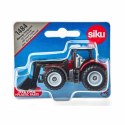 Siku Traktor Massey Ferguson z przednią ładowarką metal model S1484 TREFL