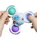 WOOPIE BABY Spinner Zabawka Sensoryczna Rakieta Kosmita Ufo 3 szt. Woopie