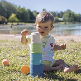 SMOBY Little Green Zestaw Łódka Wieża Sorter Bioplastik Smoby