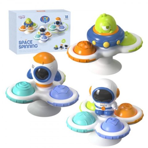 WOOPIE BABY Kosmiczny Spinner Pop-it Zabawka Sensoryczna Wymienne 3 szt. Woopie