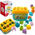 WOOPIE BABY Sorter 2w1 Skrzynka Walizka + Nauka Alfabetu i Kształtów Woopie