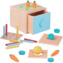 WOOPIE GREEN Drewniana Szuflada Edukacyjna Sorter Montessori Woopie